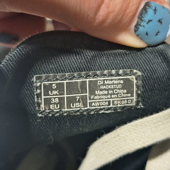 Dr. Martens Hackstud ankle boots size 7US - Picture 6 of 8